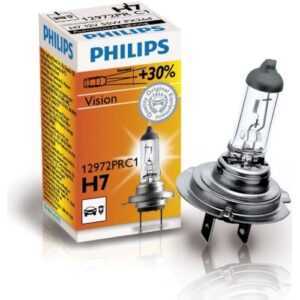 Autožárovka Philips Vision H7 12972PRC1 55W 12V PX26d s homologací