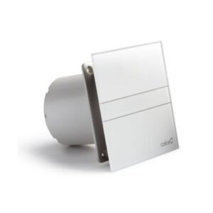 Axiální koupelnový ventilátor CATA e100 G se skleněným panelem