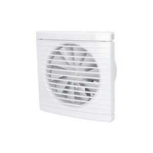 Axiální koupelnový ventilátor s časovým doběhem a hygrostatem DOSPEL PLAY CLASSIC 125 WCH 1020094