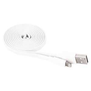 Kabel USB/Lightning iPhone EMOS SM7013W 2.0 A/M - i16P/M 1m bílý