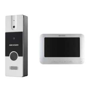 Kit videotelefonu Hikvision DS-KIS202T analog. 4-drát bytový monitor + dveřní stanice